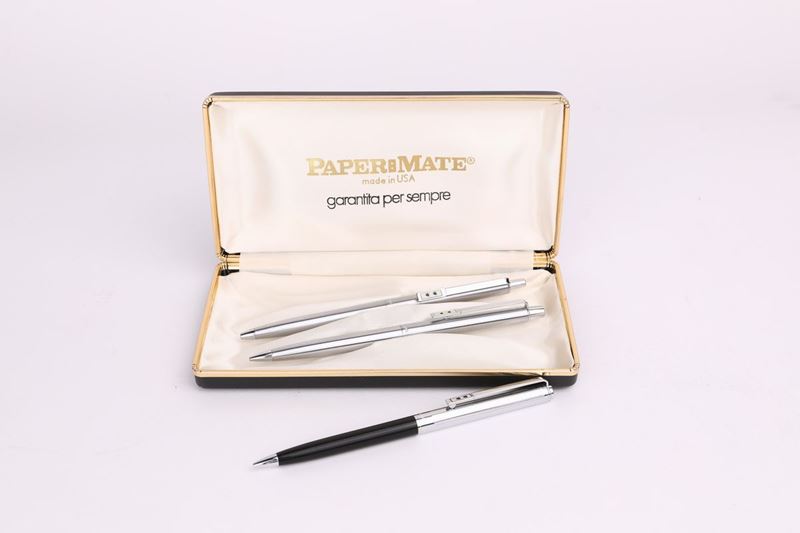 Paper Mate - Penna a Sfera e Portamine in Acciaio