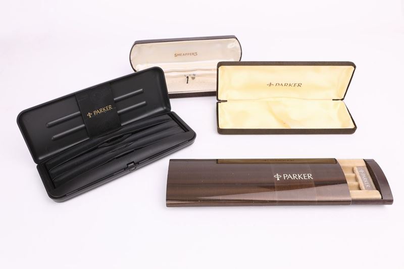 Sheaffer e Parker - Quattro Astucci Portapenne