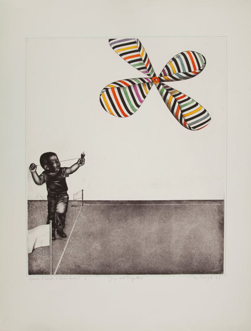 Peter Nagel - Jung Mit Propeller