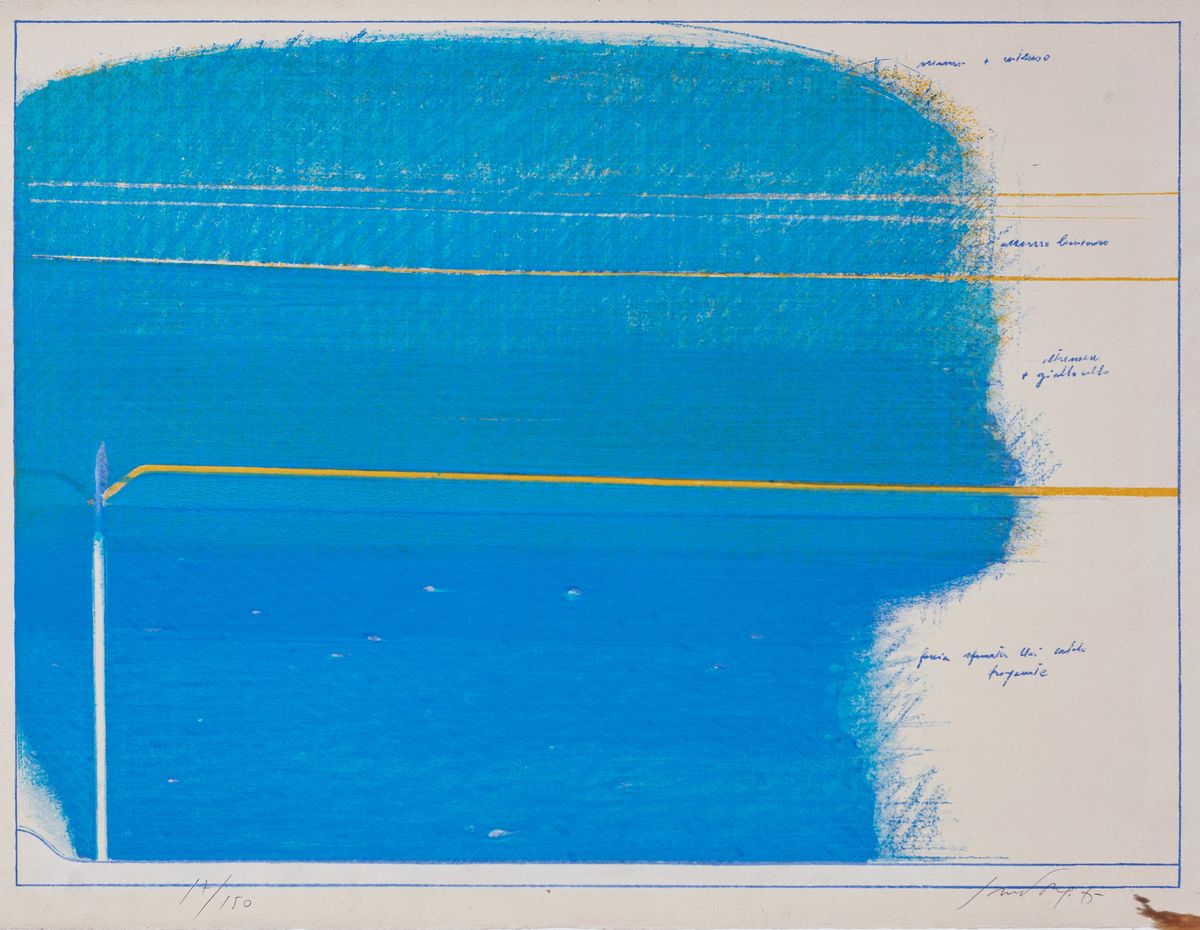 Piero Guccione - Le Linee del Mare