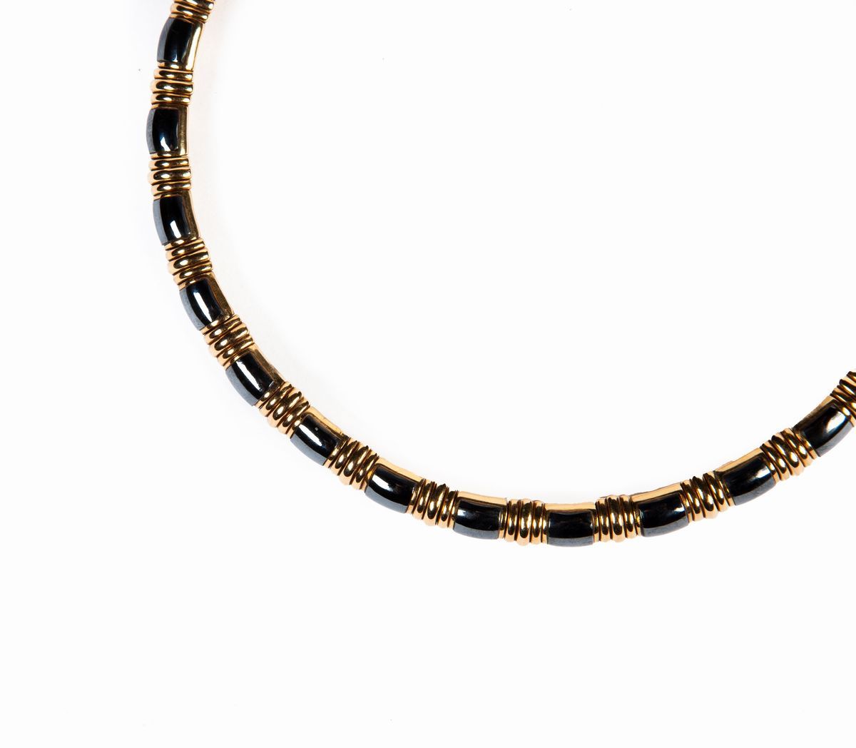 Bulgari - Choker in Oro ed Ematite