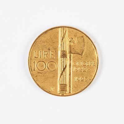 Moneta 100 Lire D'oro