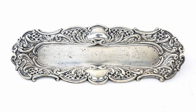 Vassoietto Portapenne in Argento