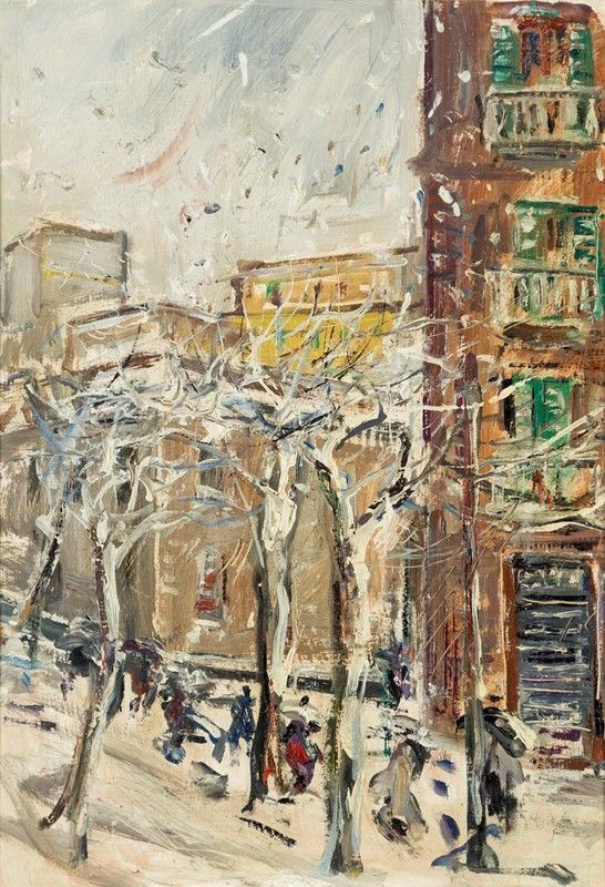 Guido Casciaro - Neve a Napoli