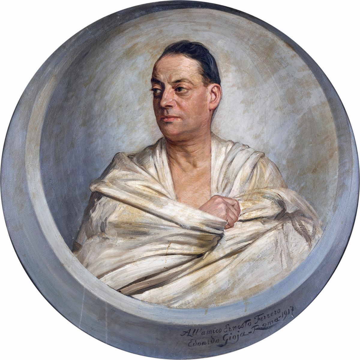 Edoardo Gioia - Ritratto di Ernesto Ferrero