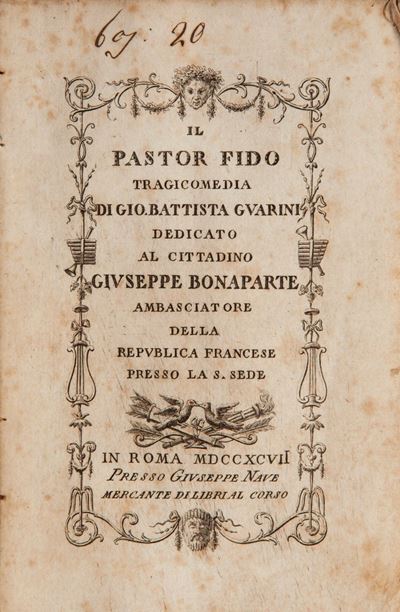 Giovan Battista Guarini. il Pastor Fido - Tragicomedia
