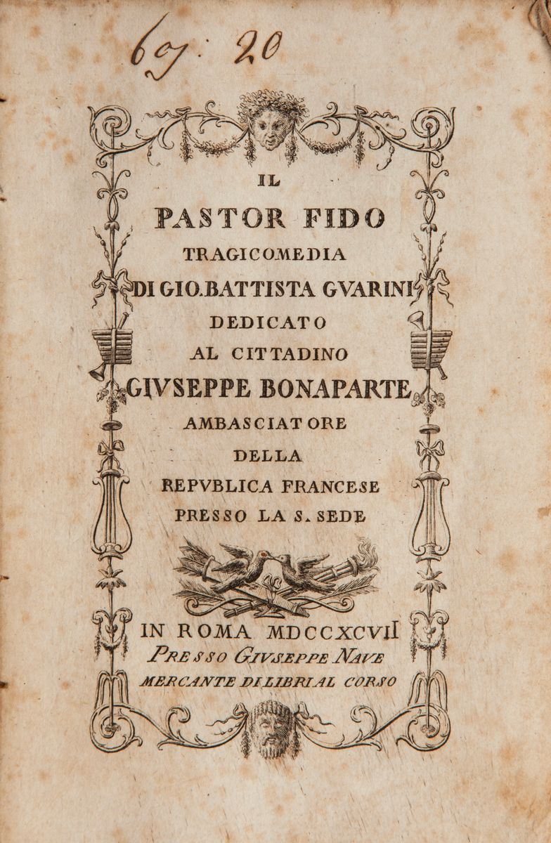 Giovan Battista Guarini. il Pastor Fido - Tragicomedia