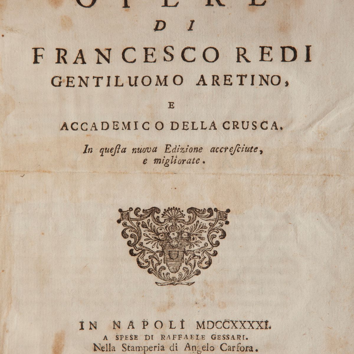 Lotto di Quattro Volumi del XVIII Secolo con Legature in Pergamena