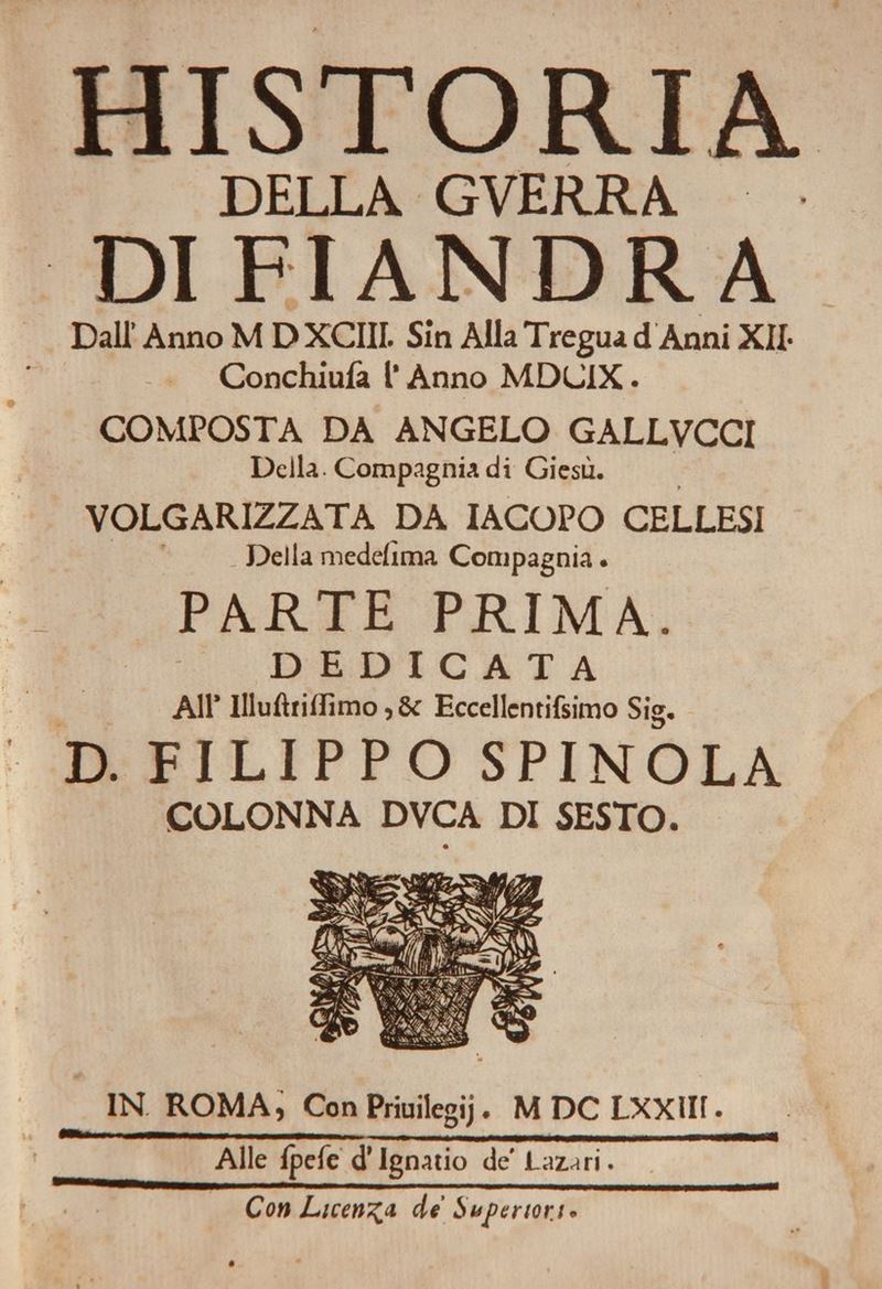 Angelo Gallucci. Historia della Guerra di Fiandra