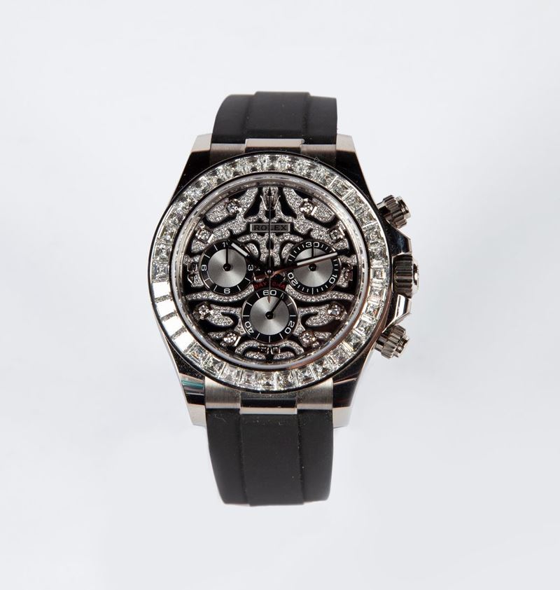 Rolex Daytona Tiger Eye - Orologio da Polso in Oro e Brillanti
