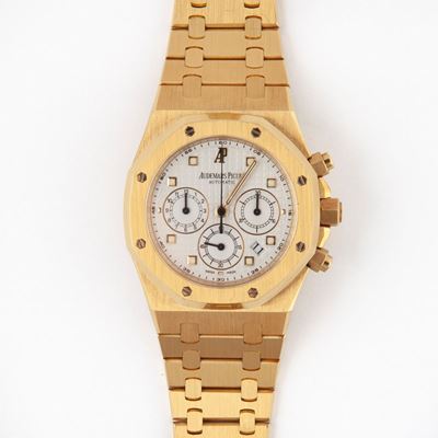 Audemars Piguet Royal Oak Chronograph - Orologio da Polso in Oro Giallo