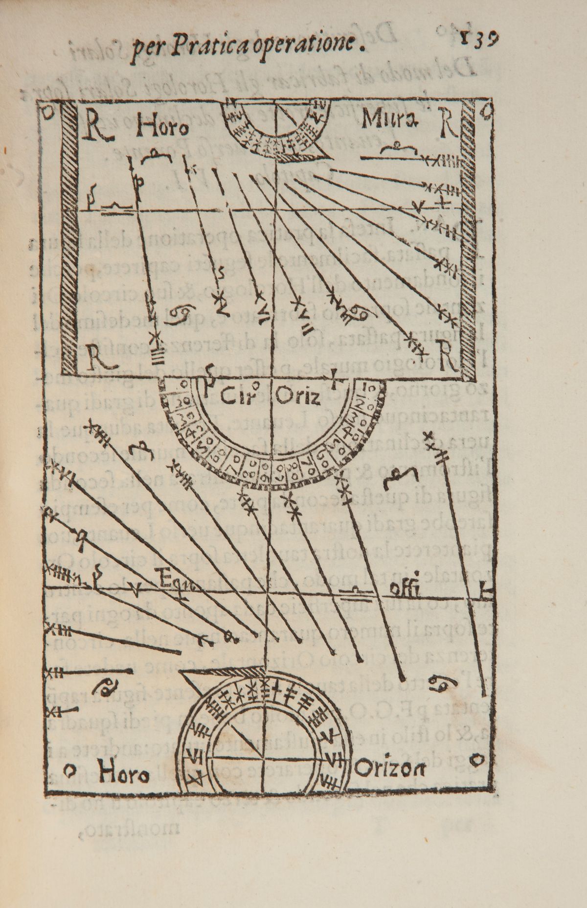 Vimercati Giovanni Battista - Dialogo della descrittione teorica et pratica de gli horologi solar...