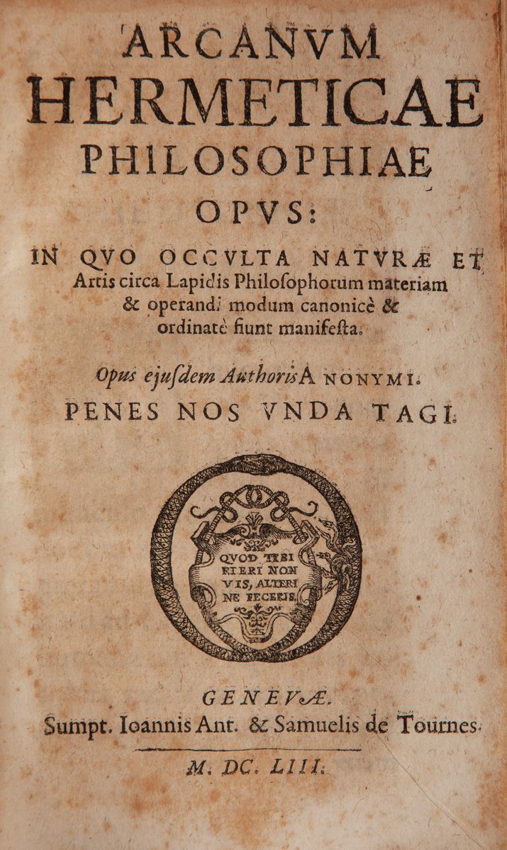 Nathan Albineus. Bibliotheca Chemica Contracta Ex Delectu Et Emendatione