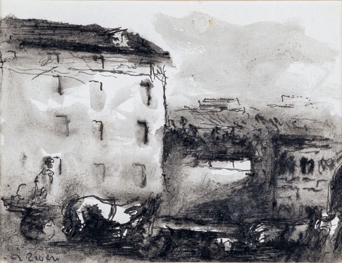 Alberto Ziveri - Carri di Buoi
