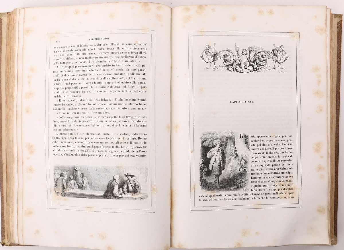 Alessandro Manzoni. i Promessi Sposi. Storia Milanese del Secolo XVII Scoperta e Rifatta Edizione...