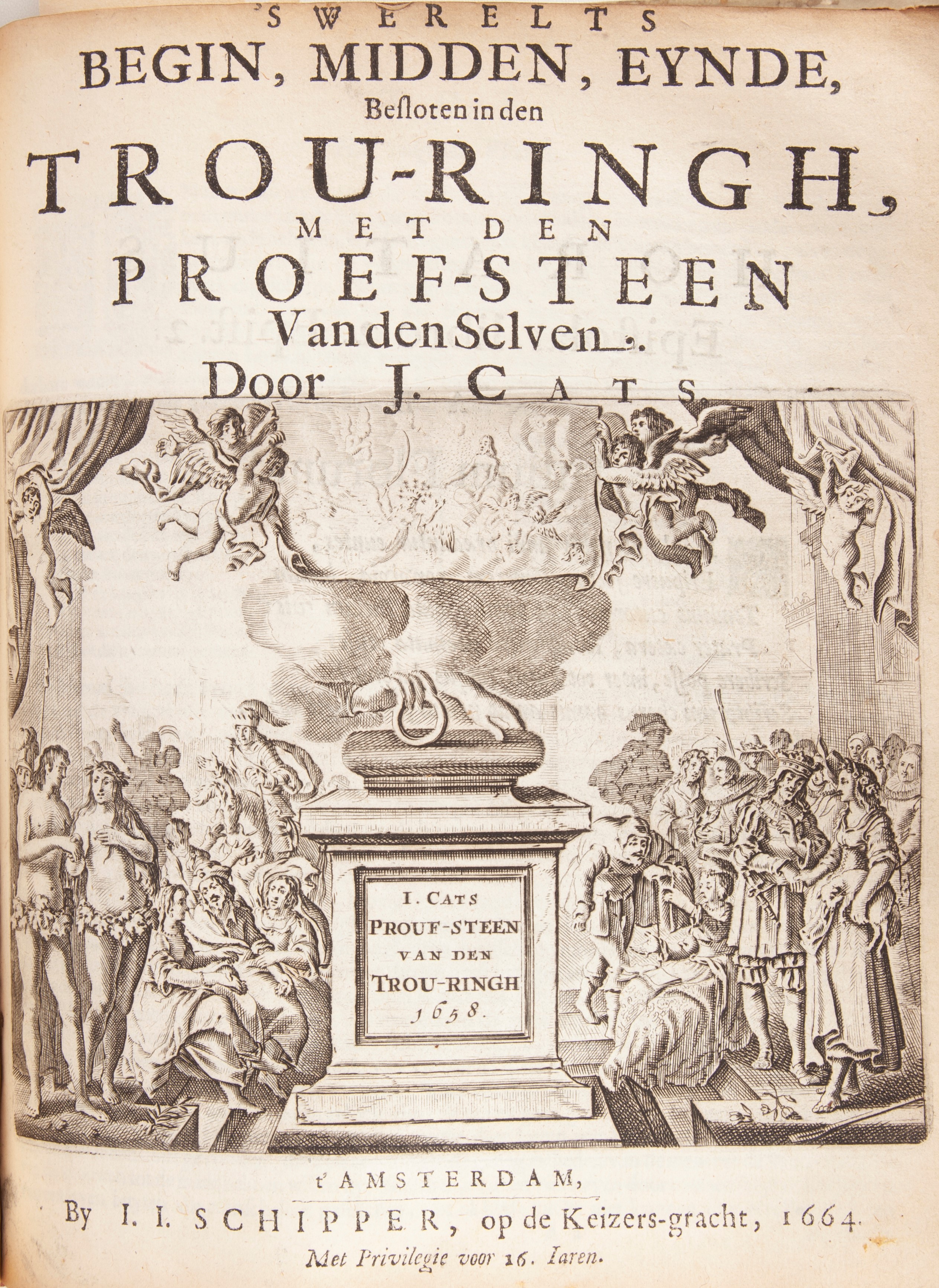 Jacob Cats - Alle de wercken zoo oude als nieuwe van de Heer Jacob Cats