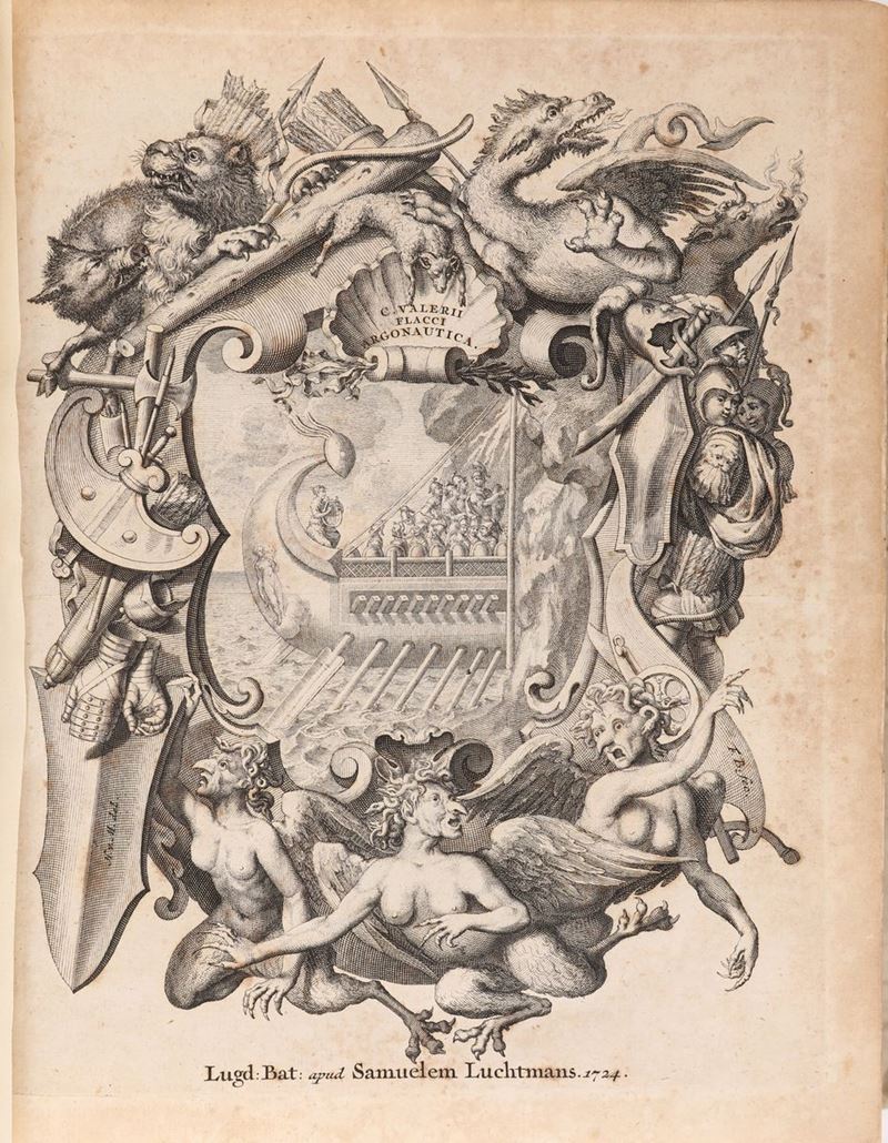 C. Valerii Flacci. Setini Balbi. Argonauticon Libri Octo Cum Notis Integris Ludovici Carrionis, L...