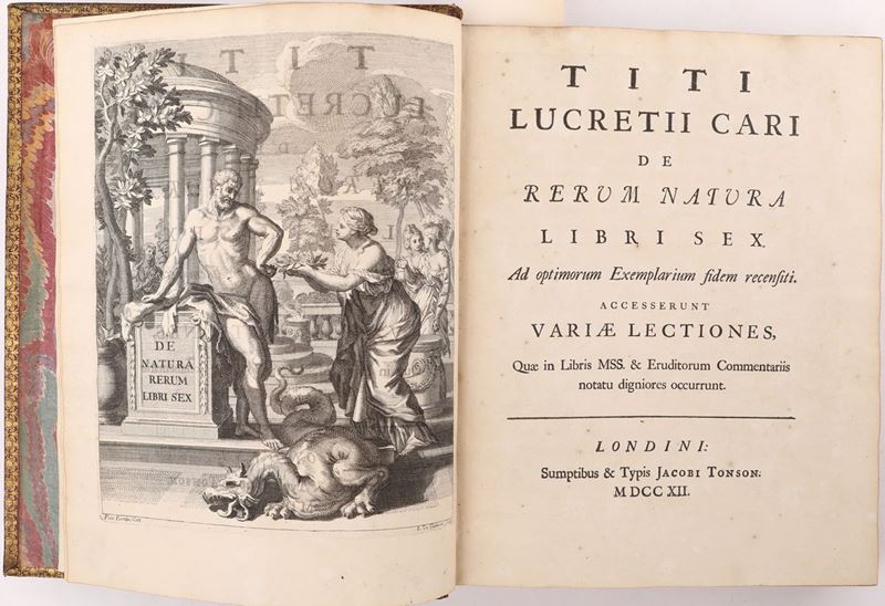 Titi Lucretii Cari. De Rerum Natura Libri Sex Ad Optimorum Exemplarium Fidem Recensiti. Accesseru...