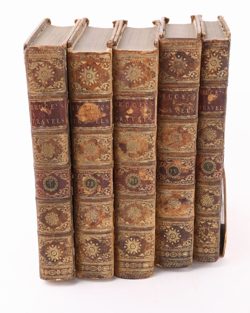 James Bruce Of Kinnard. Travels To Discover The Source Of The Nile in The Years 1768, 1769, 1770,...