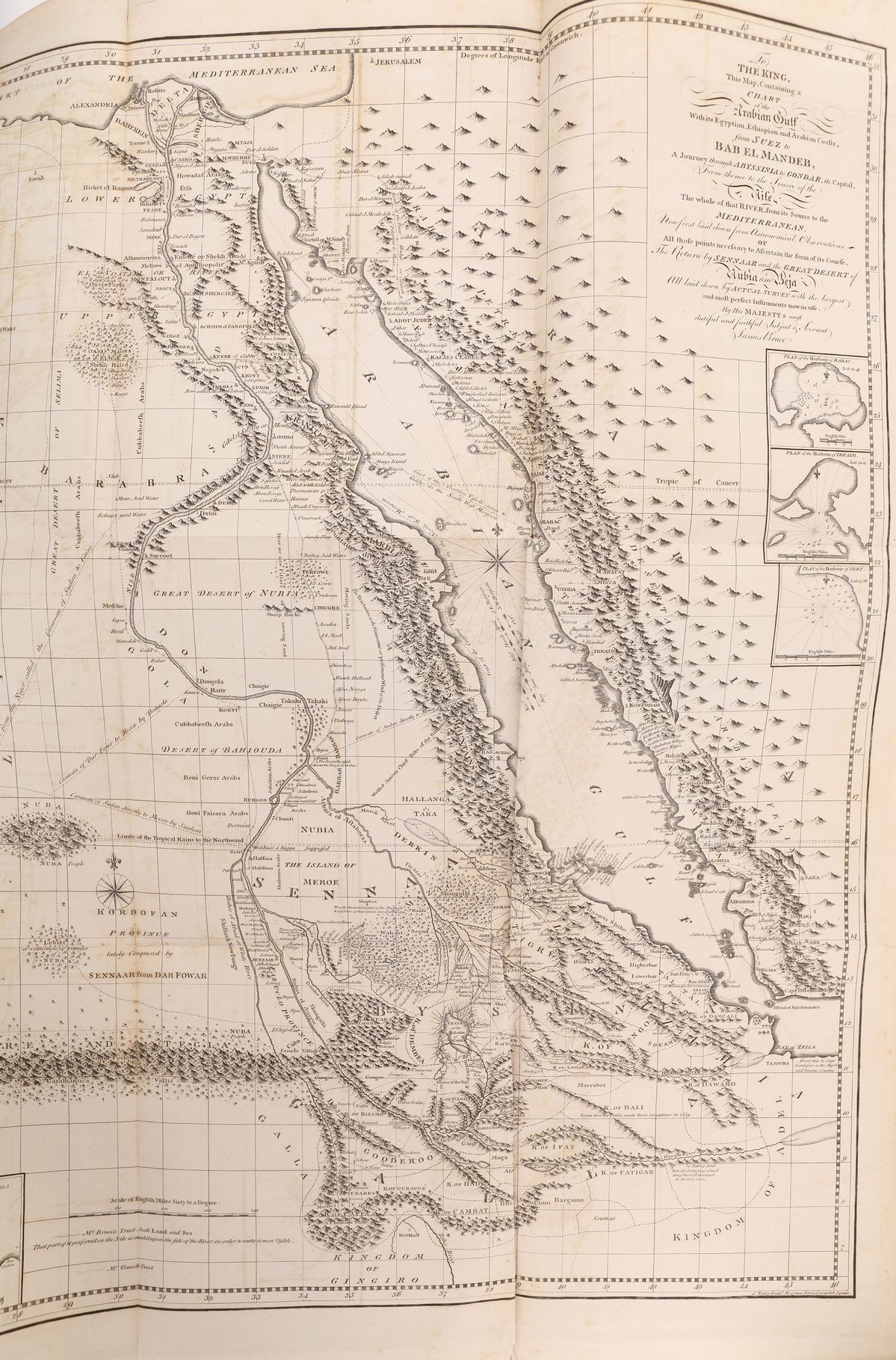 James Bruce Of Kinnard. Travels To Discover The Source Of The Nile in The Years 1768, 1769, 1770,...
