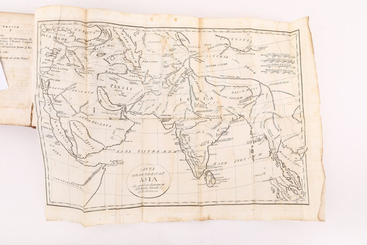 Guglielmo Robertson. Ricerche Istoriche su la Conoscenza che gli Antichi Ebbero Dell'india