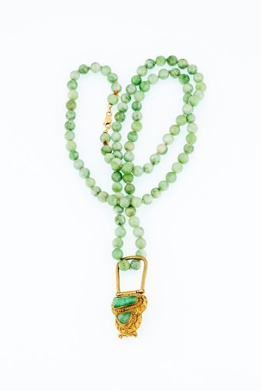 COLLANA DI GIADA NATURALE