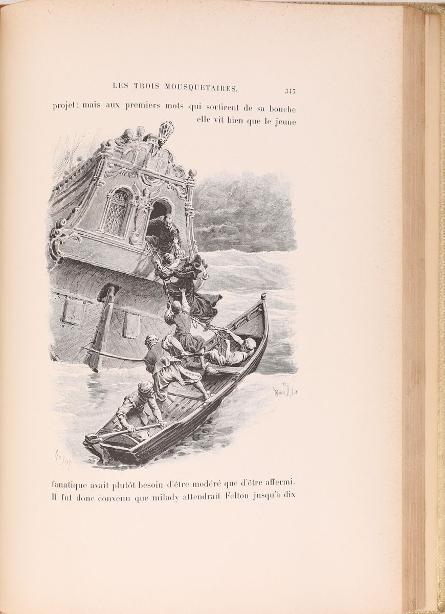 Alexandre Dumas. Les Trois Mousquetaires. Avec Une Lettre D'alexandre Dumas Fils