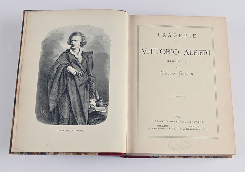 Vittorio Alfieri - Tragedie. Illustrate da Guido Gonin