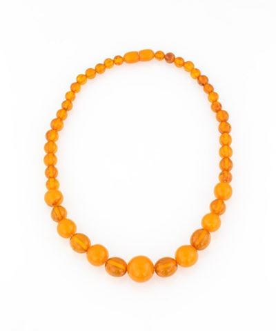 Collana di Ambra Baltica Naturale