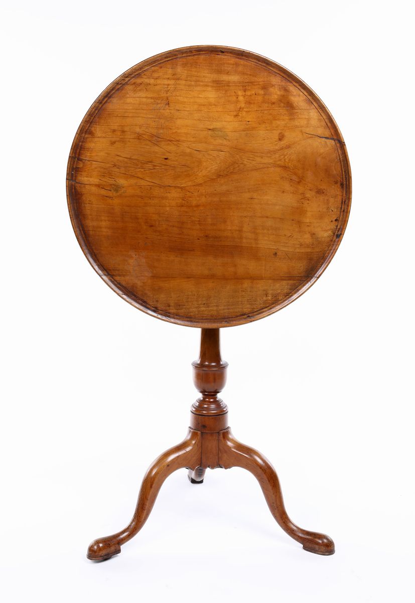 Tavolino in Legno di Frutto, Inghilterra, Prima Metà del XIX Secolo