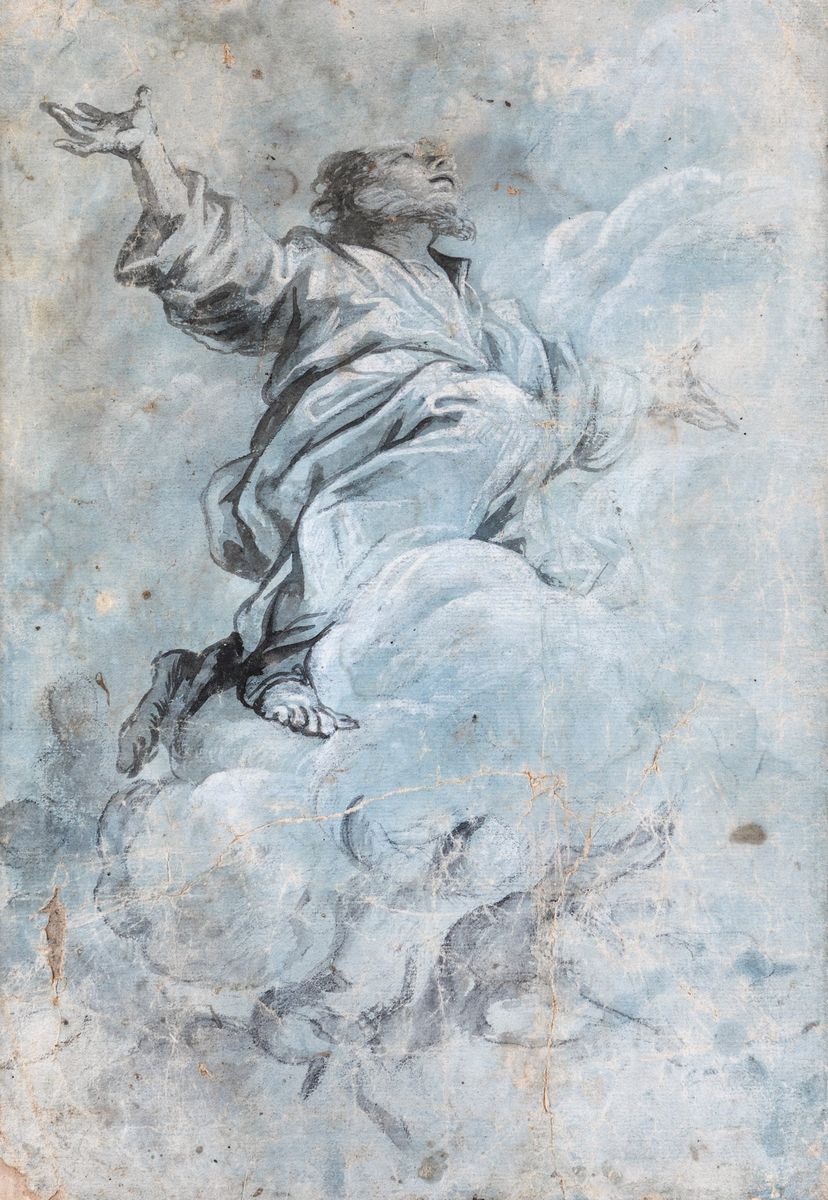 Pittore Emiliano del XVIII Secolo - Figura di Profeta
