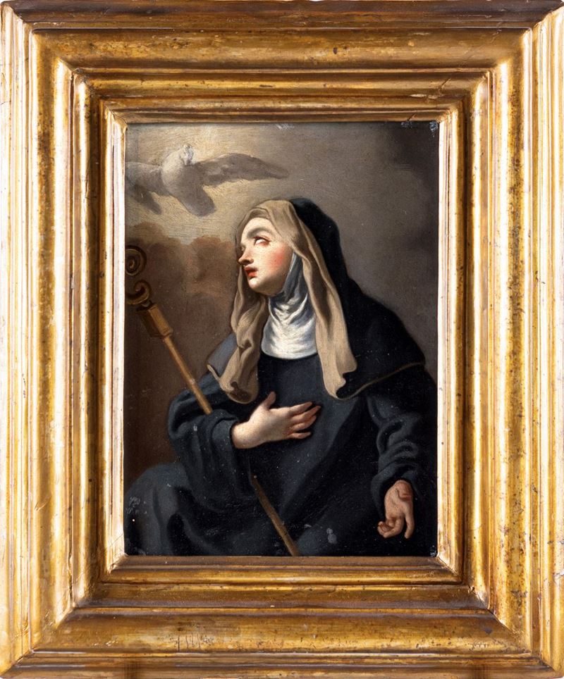 Pittore Romano del XVIII Secolo - Santa Scolastica