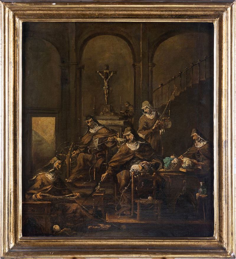 Alessandro Magnasco - Monache Merlettaie a Lavoro