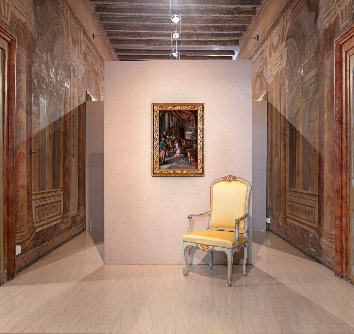 Scuola Veneta del XVII Secolo - La Lavanda dei Piedi degli Apostoli