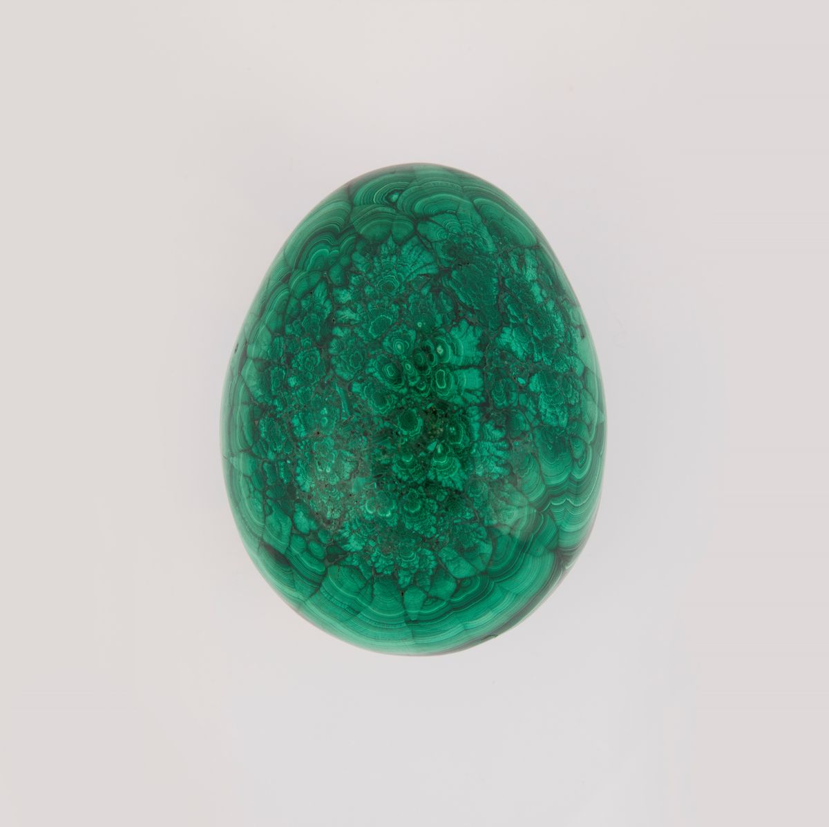 Grande Uovo in Malachite
