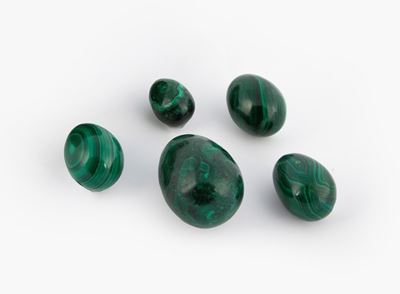 Cinque Uova di Malachite
