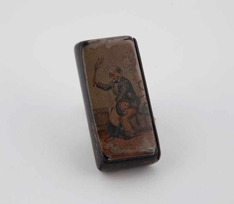 Tabacchiera in Cartapesta, Fine del XIX Secolo