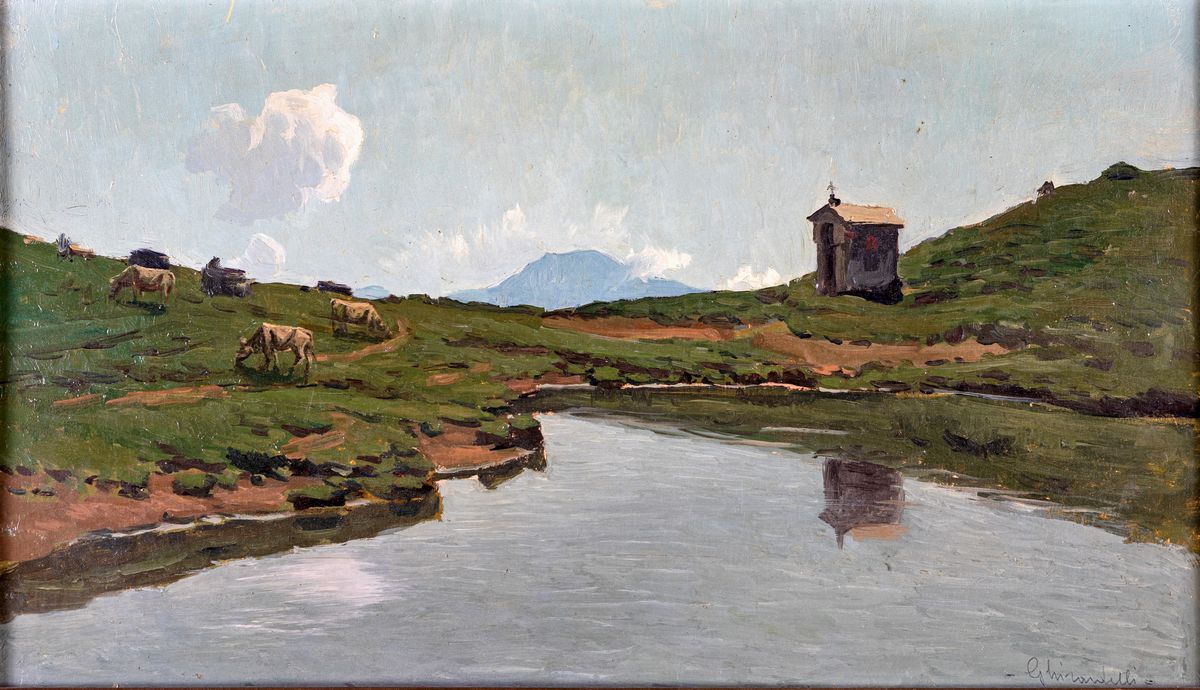 Vincenzo Ghirardelli - Paesaggio Alpino