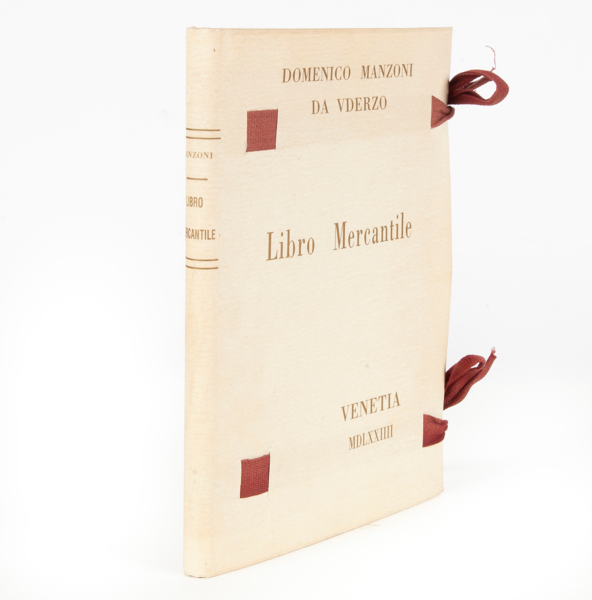 Ristampa Anastatica Dell'edizione Venezia 1574: Domenico Manzoni da Oderzo. Libro Mercantile Ordi...