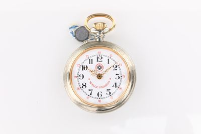 Roskopf Wille Freres - Orologio da Tasca Remontoir da Uomo in Metallo