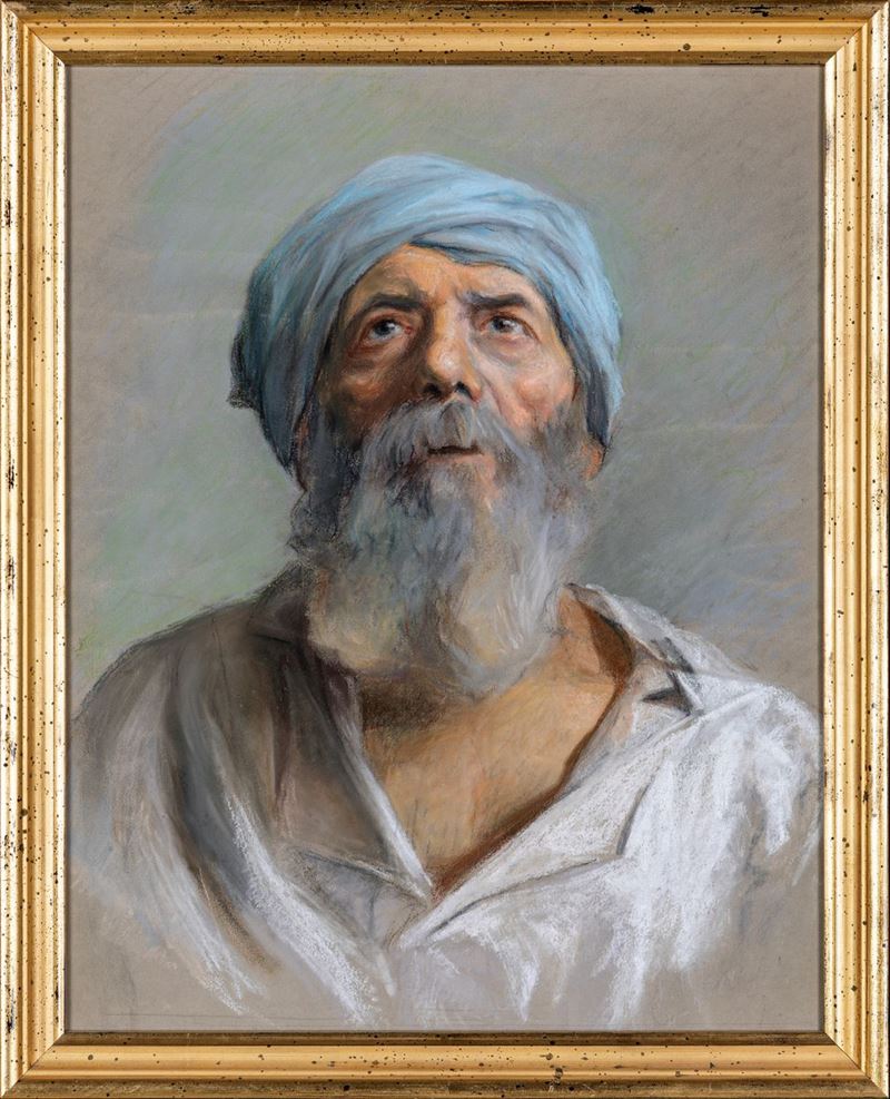 Stefano Ussi - Arabo in Preghiera