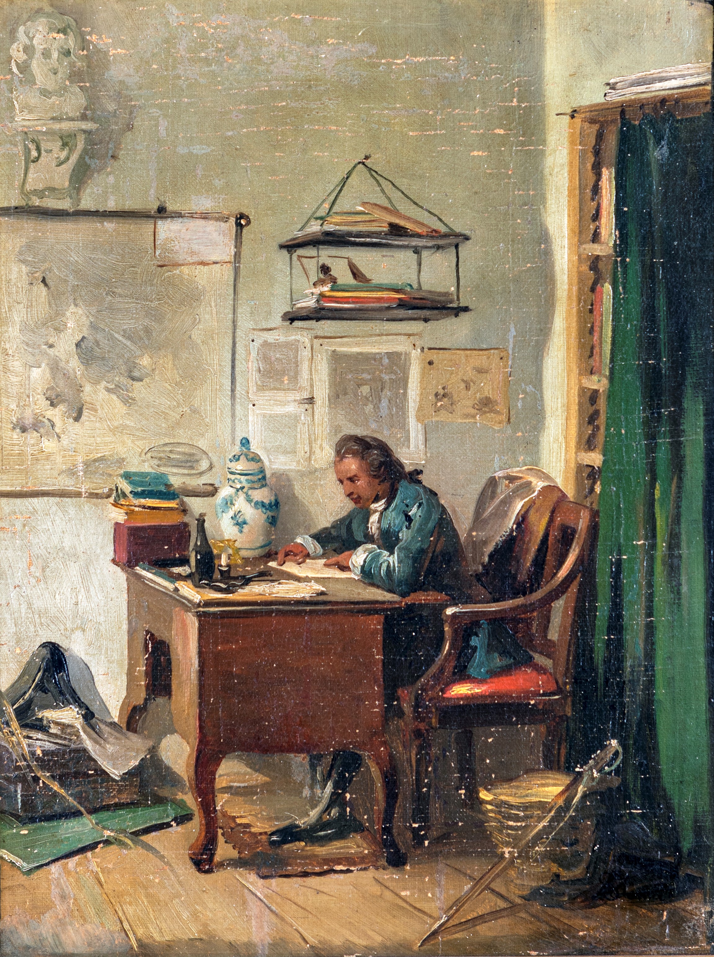 Pittore del XIX Secolo - Nello Studio