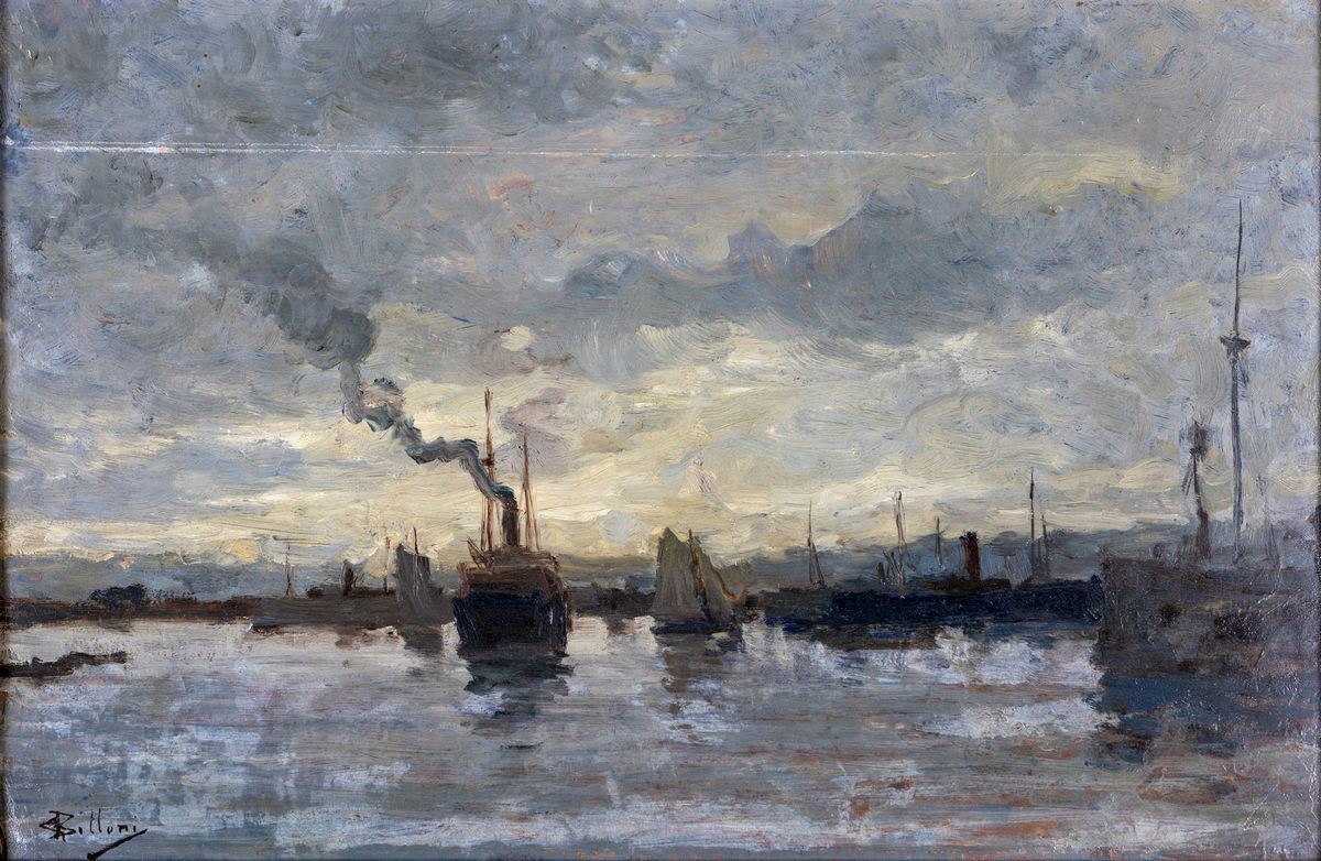 Giorgio Belloni - Nel Porto al Crepuscolo