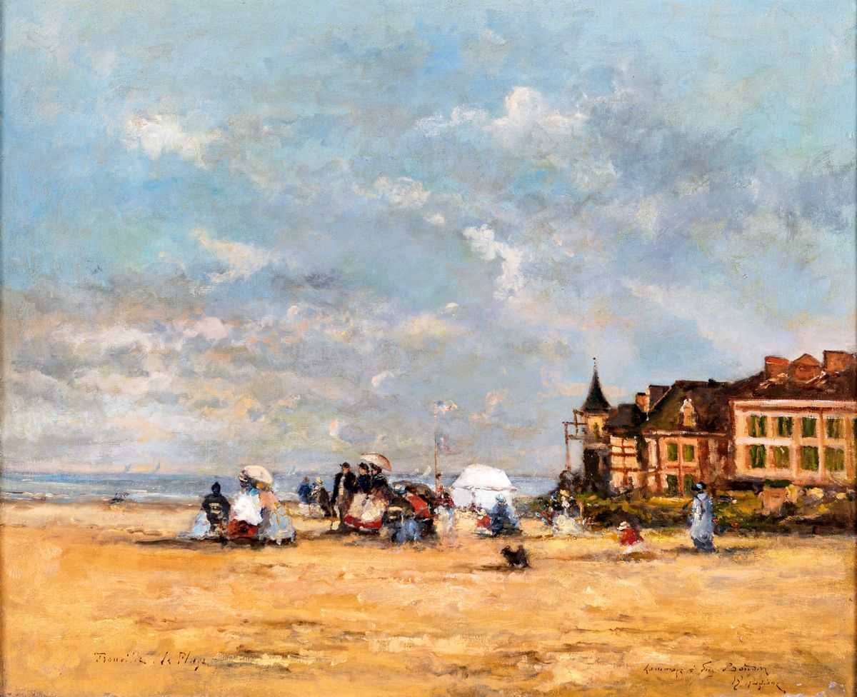 Raffaele Ragione - La Spiaggia di Trouville