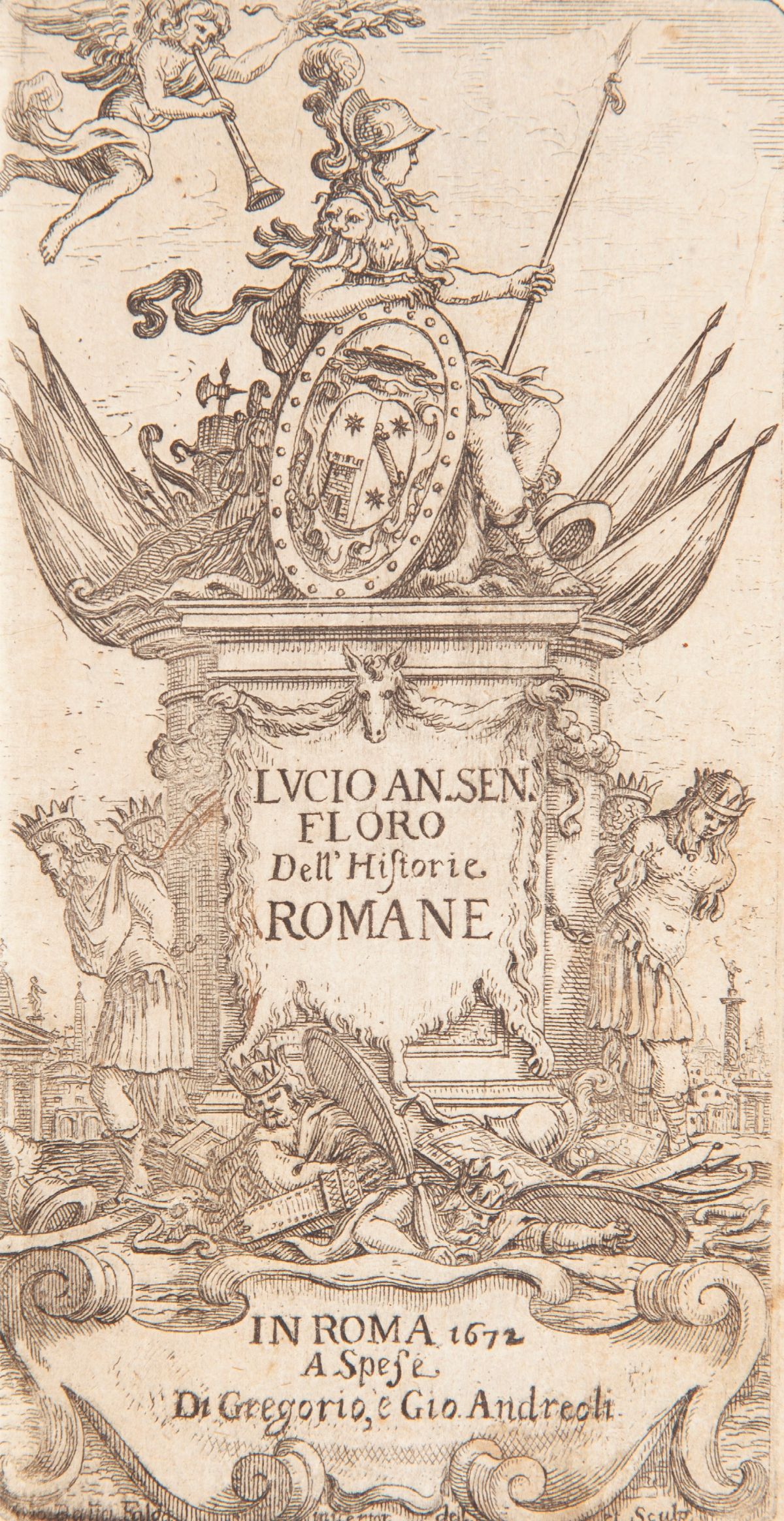 Lucio Anneo Seneca. delle Historie Romane. Libri Quattro. Colle Notizie di Lucio Ampelio. Tradott...