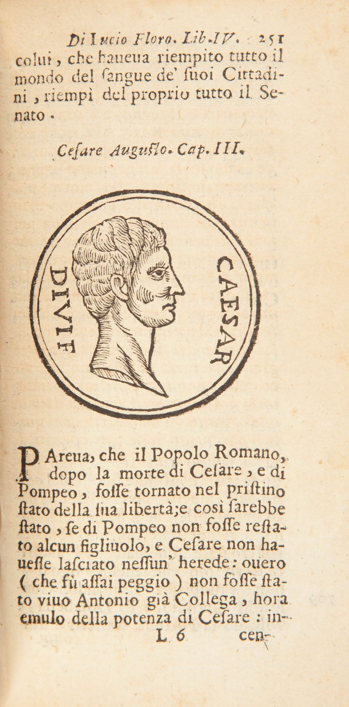 Lucio Anneo Seneca. delle Historie Romane. Libri Quattro. Colle Notizie di Lucio Ampelio. Tradott...