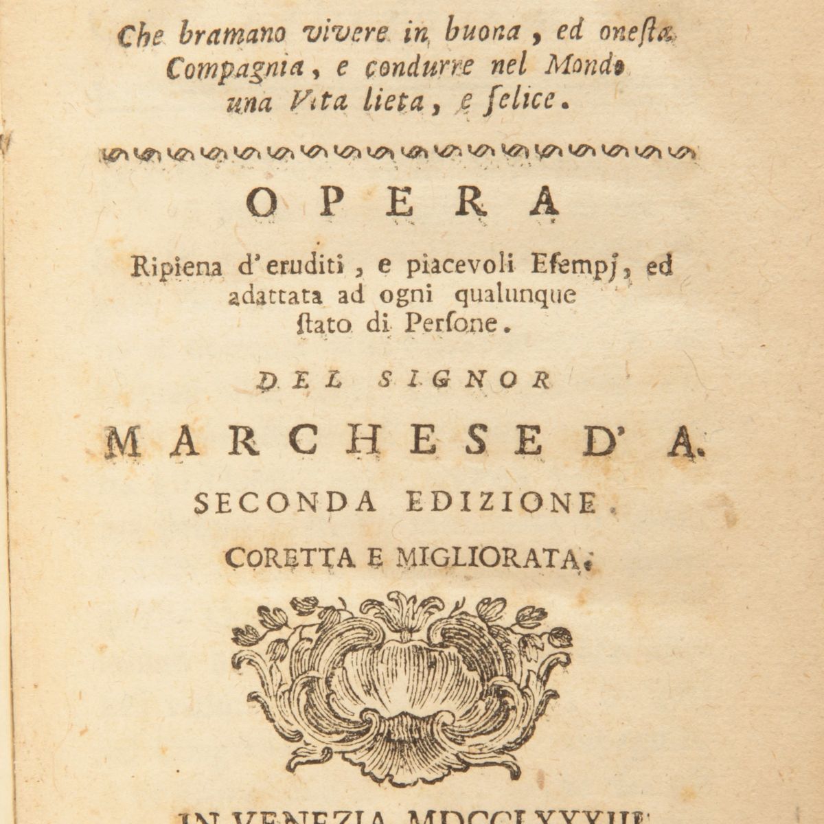 Due Volumi del '700: E.j. Monchablon - Dizionario Compendioso D'antichità, Sebastiano Coleti, Ven...