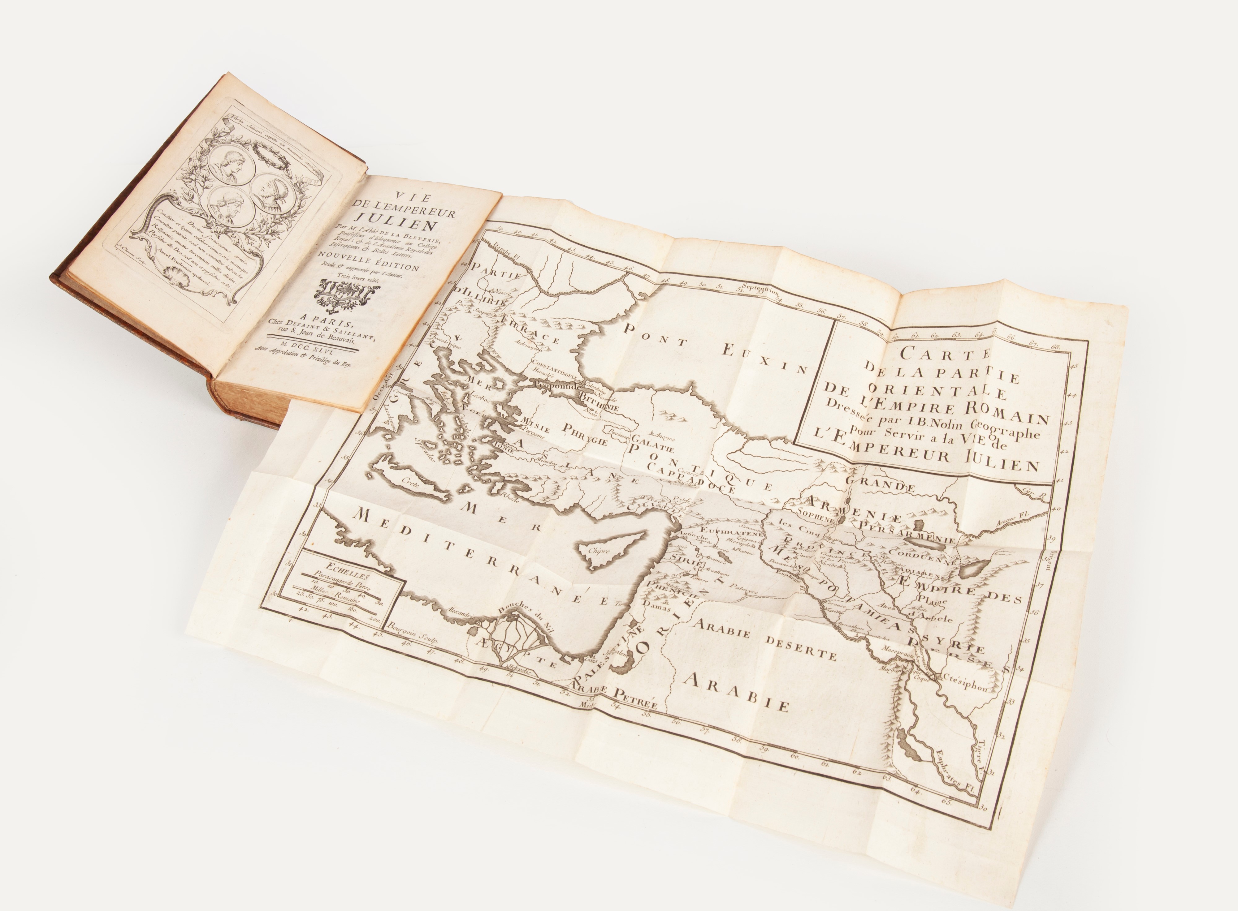 ‎Jean-Philippe-René Abbé de la Bléterie - Vie de l'Empereur Julien. Nouvelle edition revue & augm...