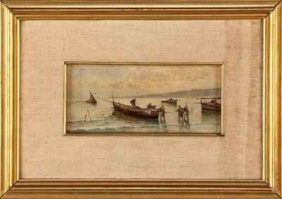 Veduta di Napoli e Veduta di Capri
