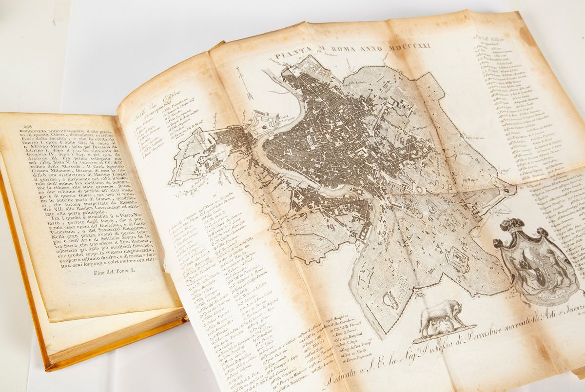 Carlo Fea - Descrizione di Roma e De' Contorni Abbellita delle Più Interessanti Vedute e Pubblica...